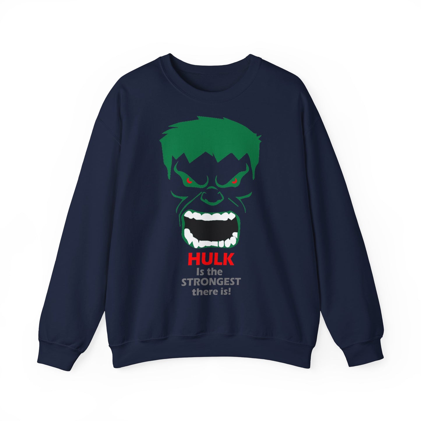 Hulk, Marvel, Green Giant, Women and Men Unisex, Crew Neck Sweatshirt